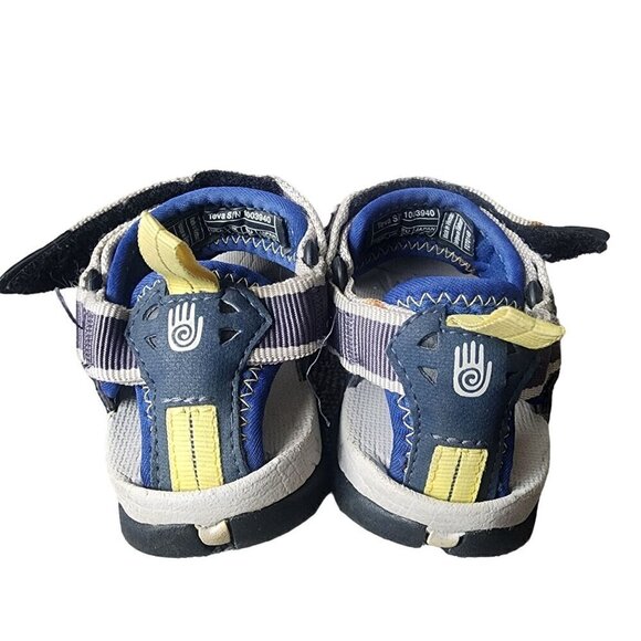 Teva Toachi Sandals Blue Little Kids Boys Size 10 - Picture 6 of 11